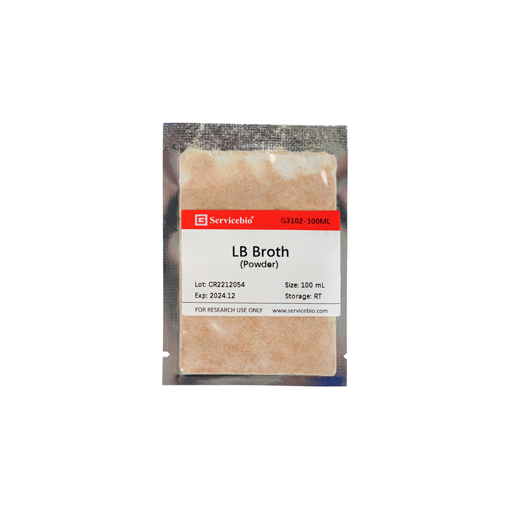 LB Broth, Powder (10×100 mL)