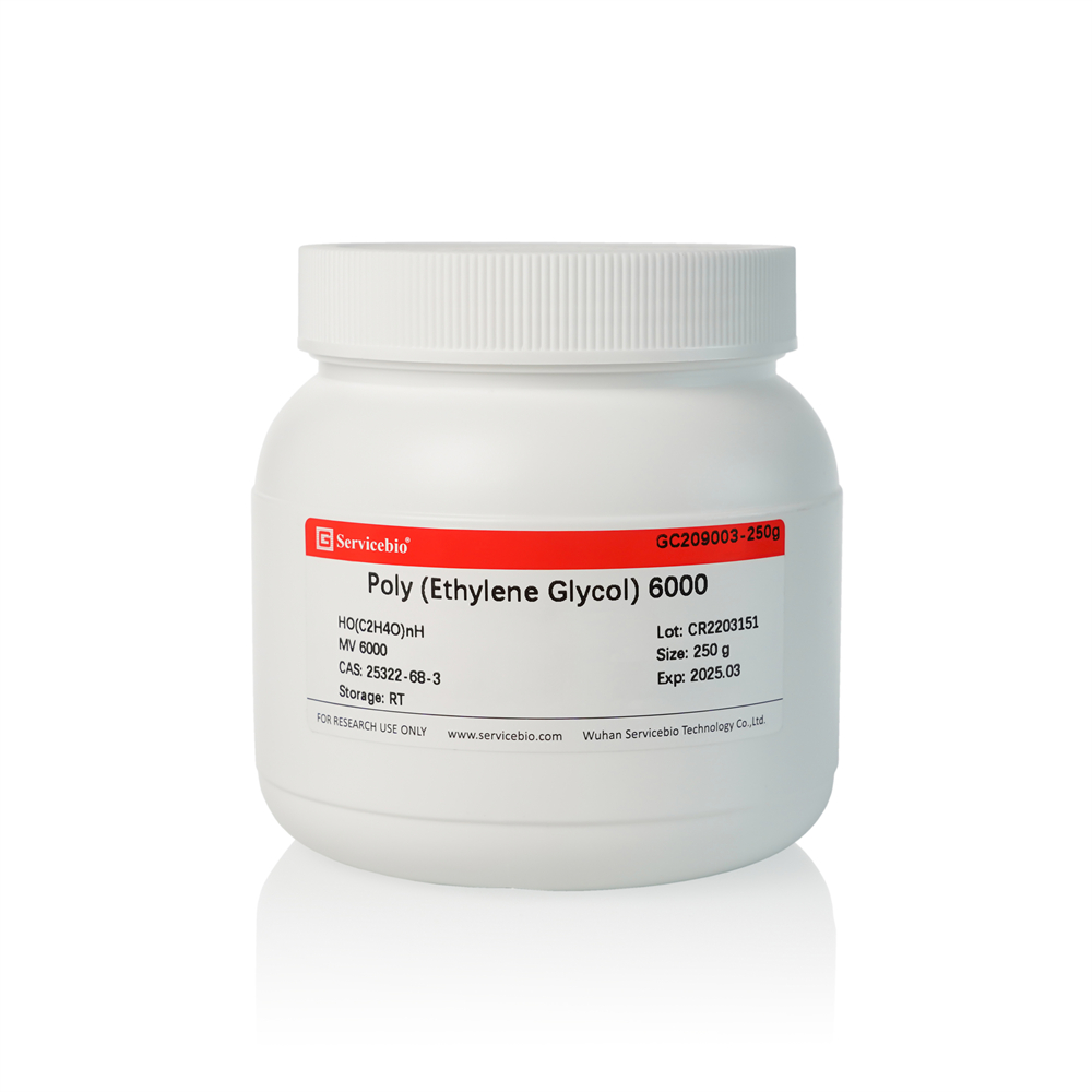 Poly(Ethylene Glycol) 6000 (250 g)