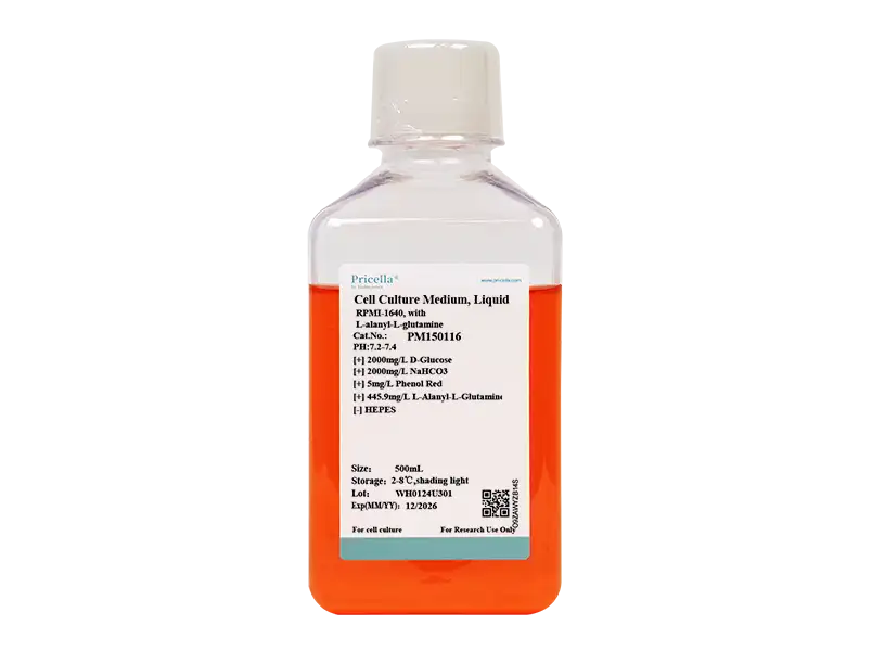 RPMI-1640 Powder, L-Alanyl-L-Glutamine, no phenol red (10 L)