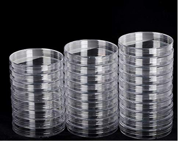 90 mm Petri Dish H:14.5mm (20 sets/bag, 500 sets/ctn)