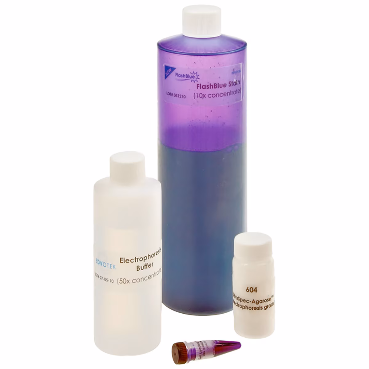 Electrophoresis Reagent Package with FlashBlue™ Stain