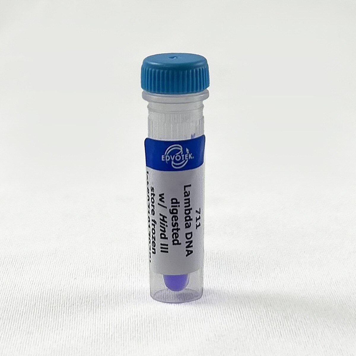 Lambda DNA digested with Hind III