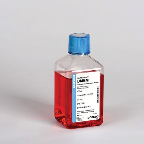 DMEM, no glucose, without phenol red, with GlutaPlus, powder (1 L)