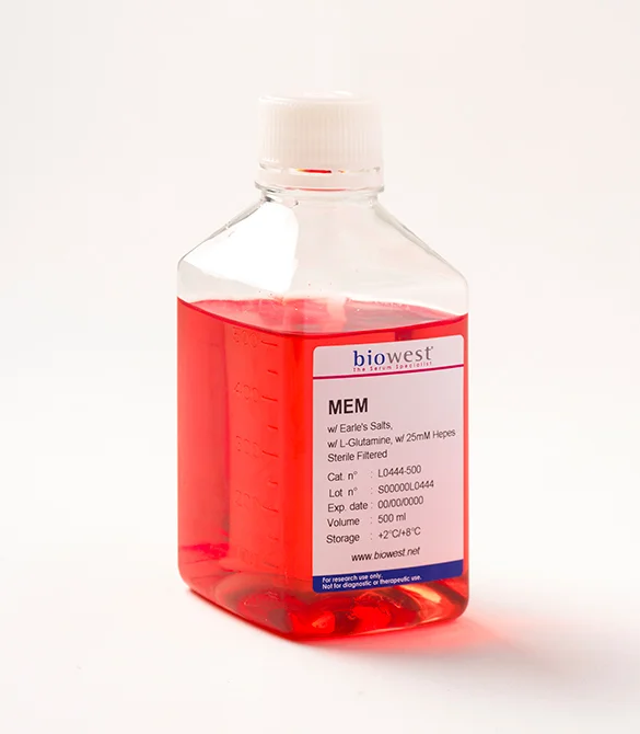 MEM, no L-Glutamine, no HEPES (500 mL)