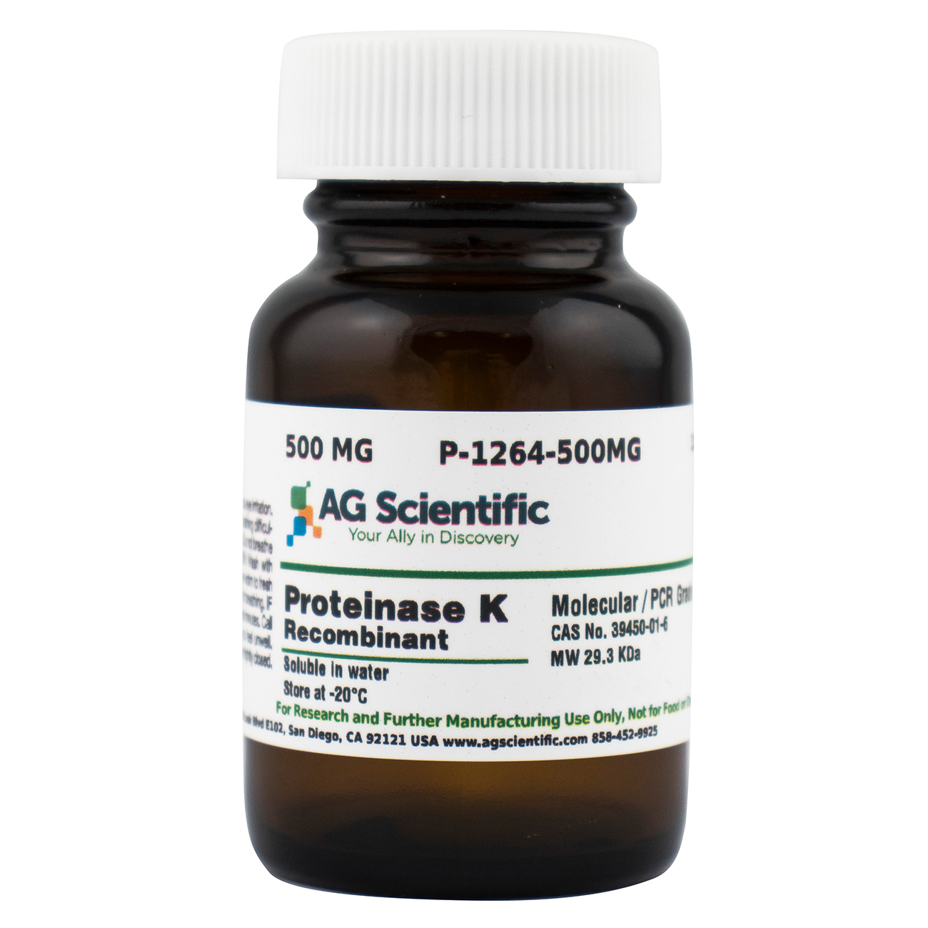 Recombinant Proteinase K (Powder) (500 mg)