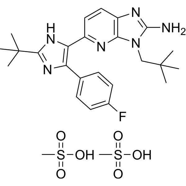 Ralimetinib dimesylate (5 mg)