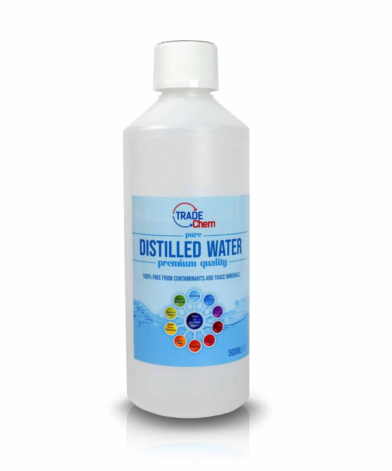 Pure Water, Laboratory Use Only (500 mL)